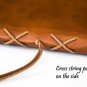 Troex Leather Journal - Eco-friendly Light Brown Bound Writing Notebook with ...