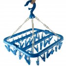 Clip and Drip Hanger Clothes Hanger Drying Rack 32 Clips