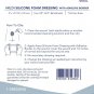 Silicone Foam Dressing with Border (Adhesive) Waterproof 4" X 4" (10 cm X 10 ...