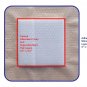 Silicone Foam Dressing with Border (Adhesive) Waterproof 4" X 4" (10 cm X 10 ...