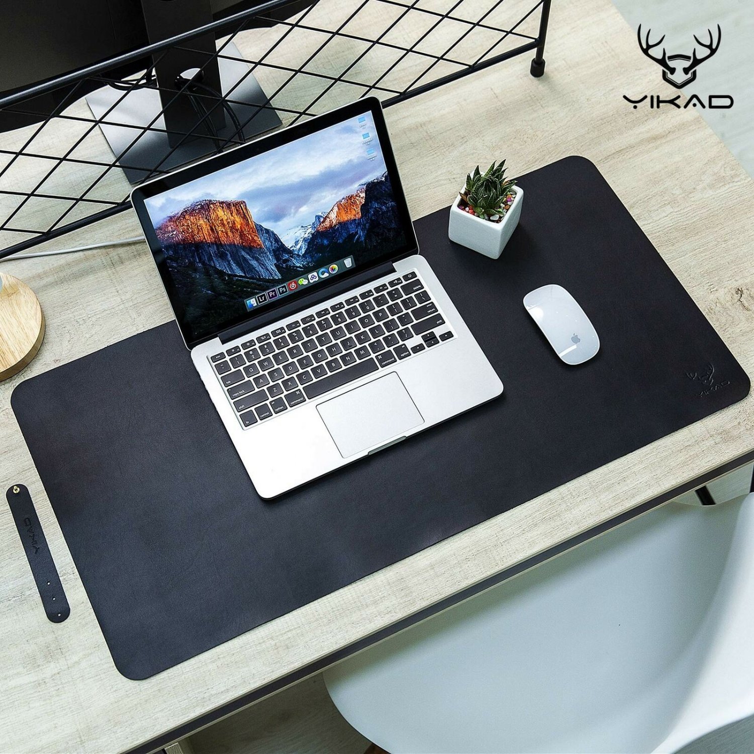 Yikda Extended leather Mouse Pad / Mat, Large Office Writing Gaming Desk Comp...