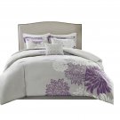 Comfort Spaces Enya 5 Piece Comforter Set Ultra Soft Hypoallergenic Microfibe...