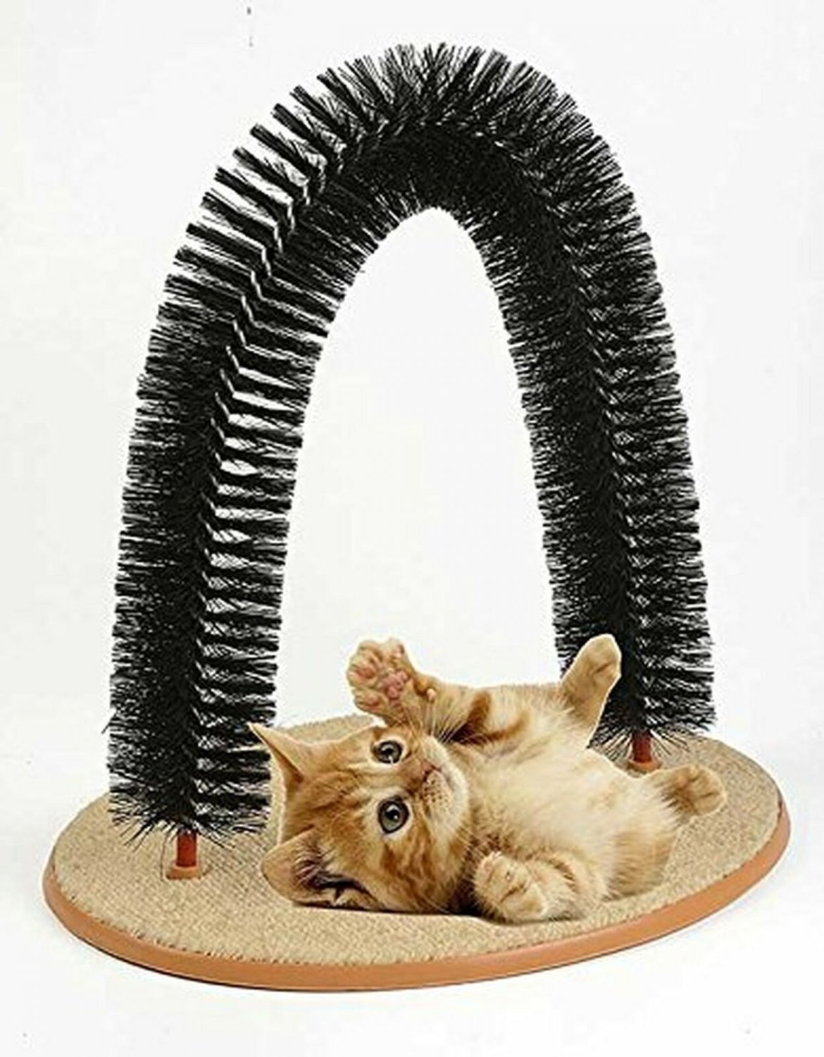 Pet Parade Playtime Cat Arch - Helps Prevent Hairballs & Controls Shedding