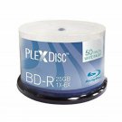 PlexDisc 633-214 25 GB 6X Blu-ray White Inkjet Printable Single Layer Recorda...