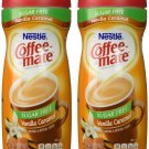 COFFEEMATE CARB VANILLA CARAMEL,2 pack,10.2oz Canister