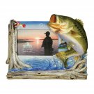 Rivers Edge Bass Fishing Picture Frame - Holds 4" X 6" photo