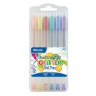 BAZIC 6 Fruit Scented Glitter Color Gel Pen with Case 1