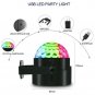 AveyLum Disco Ball Party Light USB Night Light Sound Control Strobe Light for...