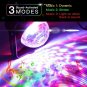 AveyLum Disco Ball Party Light USB Night Light Sound Control Strobe Light for...