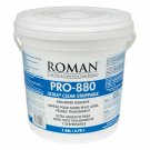 Roman 012401 PRO-880 Ultra Clear Adhesive, 1 gal, White