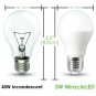 MiracleLED 604724 3-Watt Refrigerator and Freezer Light, Long Life Energy Sav...