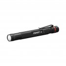 COAST HP4 100 Lumen LED Penlight with Adjustable Pocket Clip, Black, Batterie...