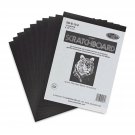Scratch-Art Scratchboard Black 10 Sheet Pkg 8.5X11 1-Pack