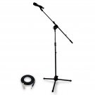 PYLE-PRO Dynamic Microphone and Tripod Stand -  Height Adjustable from 2.6' t...