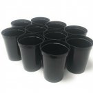 CSBD 10 Pack Blank 16 oz Plastic Stadium Cups Bulk Tumblers - Reusable or Dis...