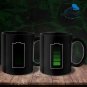Heat Changing Sensitive Funny Mug - Cool Coffee & Tea Unique Magic Color Chan...