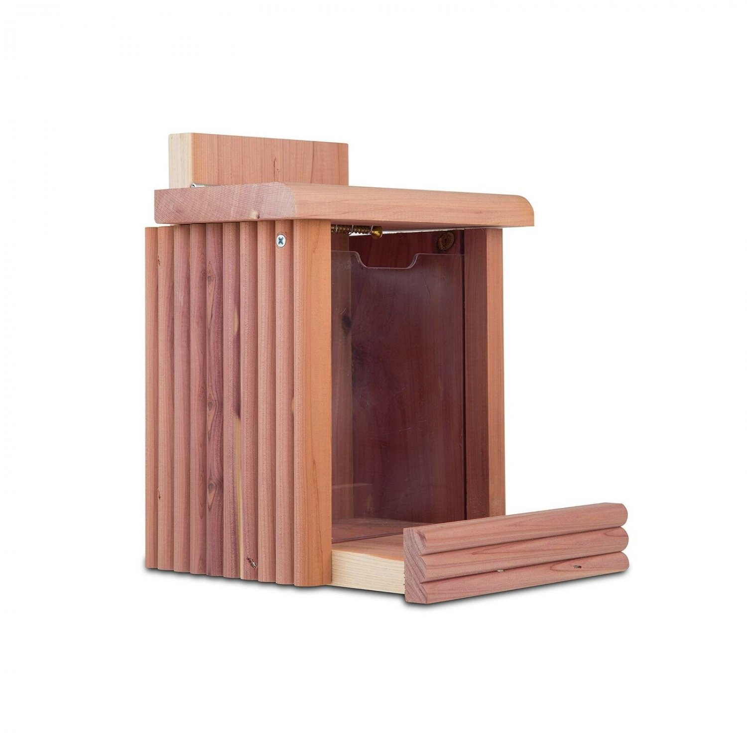 Pennington 100509197 Cedar Squirrel Snacker Feeder, 2.75 LB Capacity
