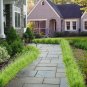 HOGADO Artificial Outdoor Plants, 4pcs Fake Plastic Greenery Shrubs Wheat Gra...