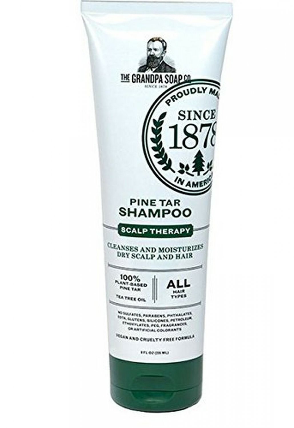 Grandpa's Pine Tar Shampoo, 8 Fluid Ounce ( Packaging May Vary)