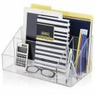 MEKBOK Premium Quality Clear Plastic Craft and Desktop Organizer
