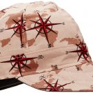 Lapco FR Lap 6C-6 7/8 6-Panel Welder's Caps, 100% Cotton, 6 7/8", Assorted Co...