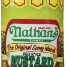 Nathan Coney Island Mustard, Squeeze Bottle, 12 oz Pack of 1