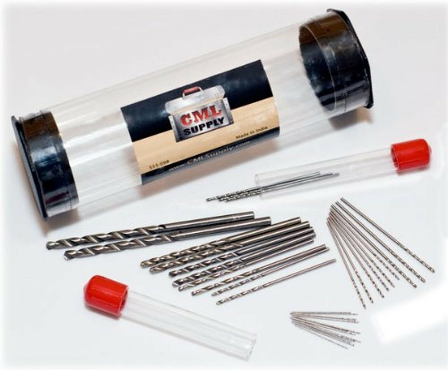 Mini Micro Drill Bit Set 30 pcs 0.013"-0.079" (0.4-2mm)
