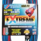 U.S. Wire & Cable 98100 Extension Cord, 100ft, Multicolored 100 ft