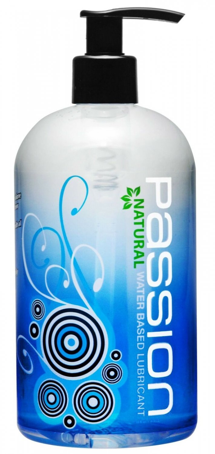 Passion Lubes, Natural Water-based Lubricant, 16 Fluid Ounce 16 Fl. Oz