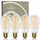Vintage Incandescent Edison Light Bulbs: 60 Watt, 2100K Warm White Lightbulbs...