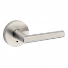 Kwikset 91550-003 Milan Door Handle Lever with Modern Contemporary Slim Round...