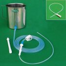 HealthAndYoga(TM) Stainless Steel Enema Kit with PVC Tubing - 2 Quart Contain...