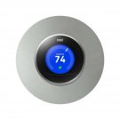 Humble Abode Creations Nest Thermostat Wall Plate, 6 Inch Stainless Steel Cov...
