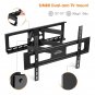 SIMBR TV Wall Mount Bracket with Full Motion Double Articulating Arm for most...