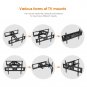 SIMBR TV Wall Mount Bracket with Full Motion Double Articulating Arm for most...