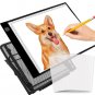 selizo A4 Tracing Light Box Tracer LED Tracing Pad with Light Box Stand and T...