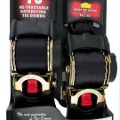Erickson 34416 Pro Series Black 2" x 10' Retractable Ratcheting Tie-Down Strap