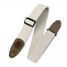 Levy's Leathers MSSC8-NAT Signature Series Cotton Guitar Strap, Natural