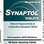 HelloLife Synaptol Tablets - Natural Hyperactivity & Inattention Symptom Relief
