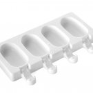 Silikomart Silicone Easy Cream Mini Ice Cream Bar Mold Set, Classic