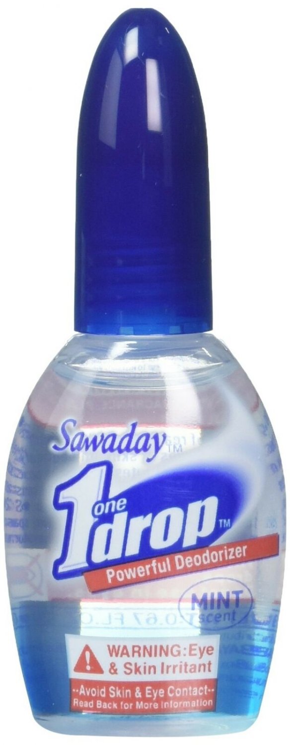 One-Drop Powerful Bathroom Deodorizer (Pack of 4) Mint 4 Pack