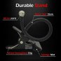 Ampper Clip On Security Mirror, Convex Cubicle Mirror for Personal Safety and...