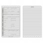 Rite In The Rain Weatherproof Field Interview Notebook, 3" x 5", Black Cover,...