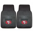 FANMATS NFL San Francisco 49ers Vinyl Heavy Duty Car Mat Front