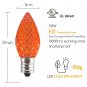 Brightown 25 Pack C7 LED Bulb, C7 Replacement Bulb for Christmas String Light...