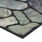 Masterpiece Flagstone Grey Stone Door Mat, 18-Inch by 30-Inch 18-Inch X 30-Inch