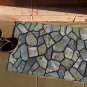Masterpiece Flagstone Grey Stone Door Mat, 18-Inch by 30-Inch 18-Inch X 30-Inch