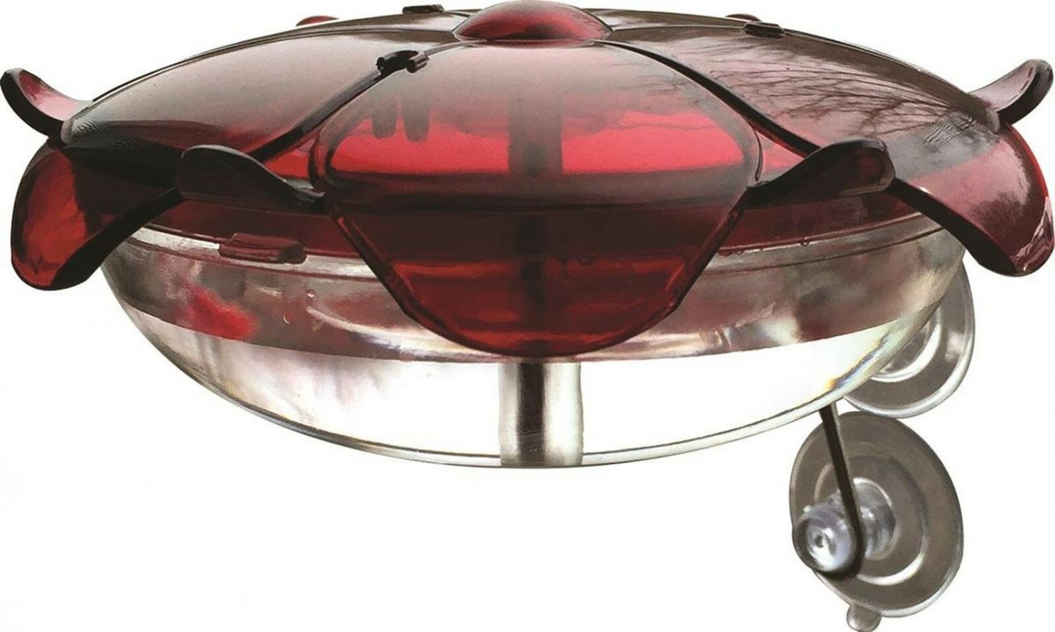 Droll Yankees RS-3WC FBA_RS-3WC Hummingbird Feeder, Window Mounted Outdoor Fe...