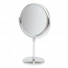 Jerdon JP4045C 9-Inch Vanity Mirror with 5x Magnification, Chrome Finish