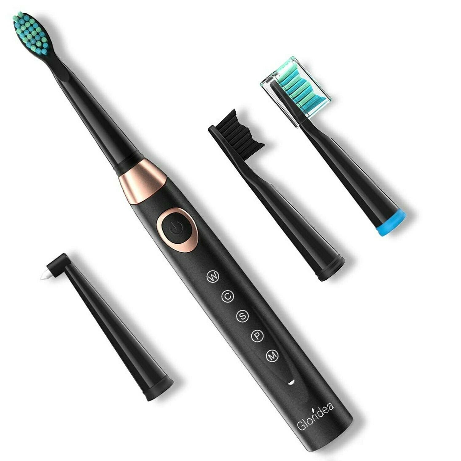 5 Modes Electric Toothbrush Sonic Rechargeable Toothbrushes for Kids, Adults ...